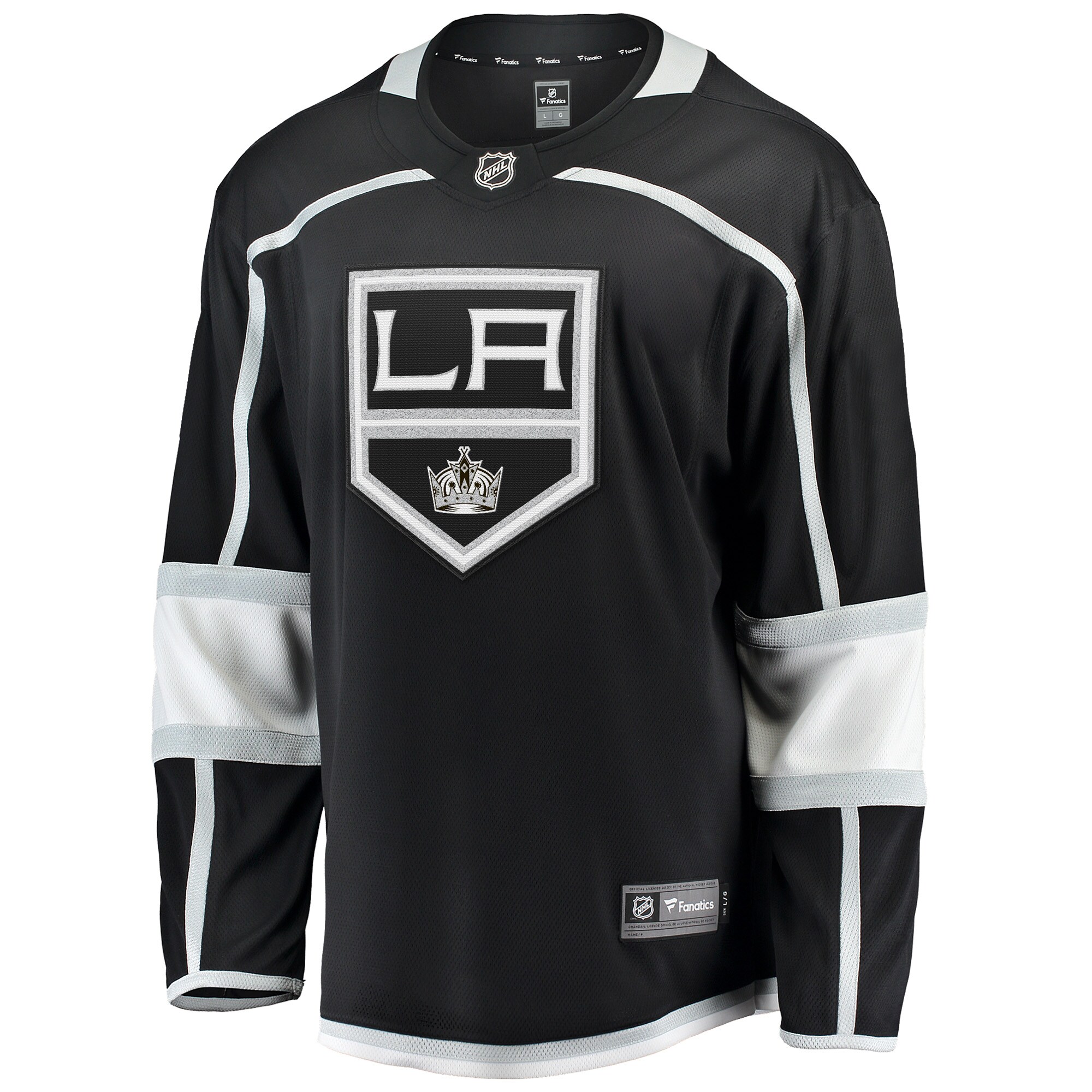 men8217s fanatics black los angeles kings home breakaway jersey – Vancouver Canucks Jerseys and Headwear Collection