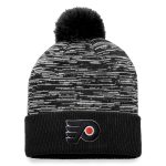 men8217s fanatics black philadelphia flyers defender cuffed knit hat with pom – Vancouver Canucks Jerseys and Headwear Collection