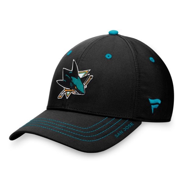 men8217s fanatics black san jose sharks authentic pro rink flex hat – Vancouver Canucks Jerseys and Headwear Collection