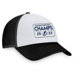 men8217s fanatics black tampa bay lightning 2022 eastern conference champions locker room trucker adjustable hat – Vancouver Canucks Jerseys and Headwear Collection
