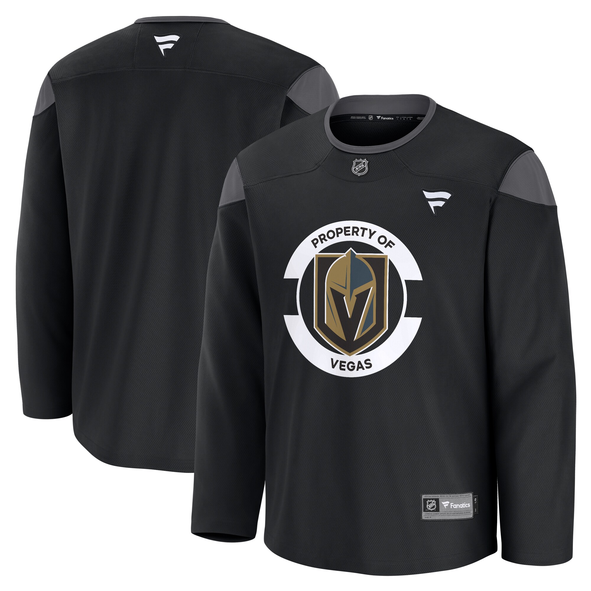 men8217s fanatics black vegas golden knights team practice jersey – Vancouver Canucks Jerseys and Headwear Collection