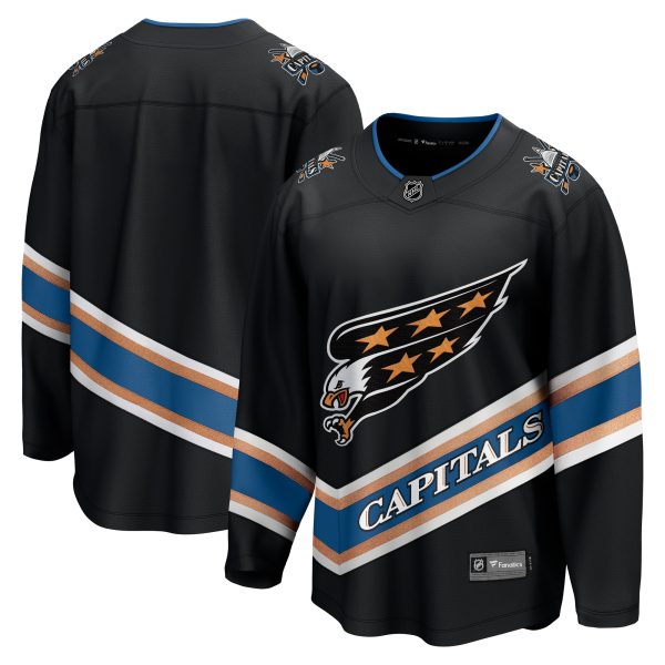 men8217s fanatics black washington capitals alternate 50th anniversary breakaway jersey – Vancouver Canucks Jerseys and Headwear Collection