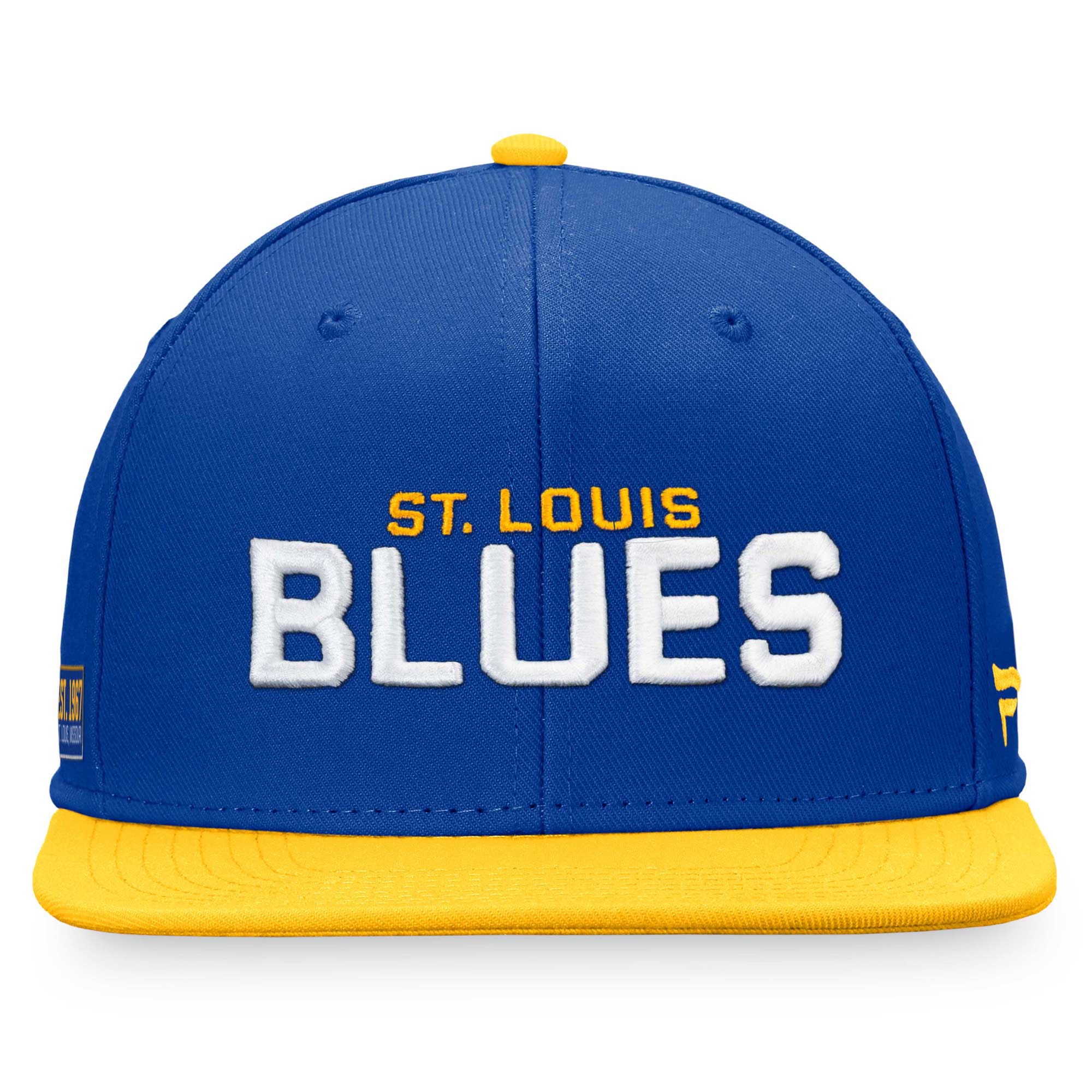 men8217s fanatics bluegold st. louis blues iconic color blocked snapback hat – Vancouver Canucks Jerseys and Headwear Collection