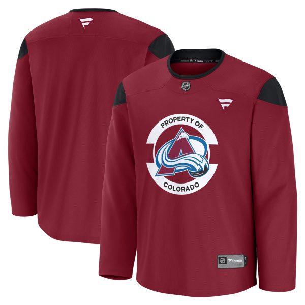 men8217s fanatics burgundy colorado avalanche team practice jersey – Vancouver Canucks Jerseys and Headwear Collection