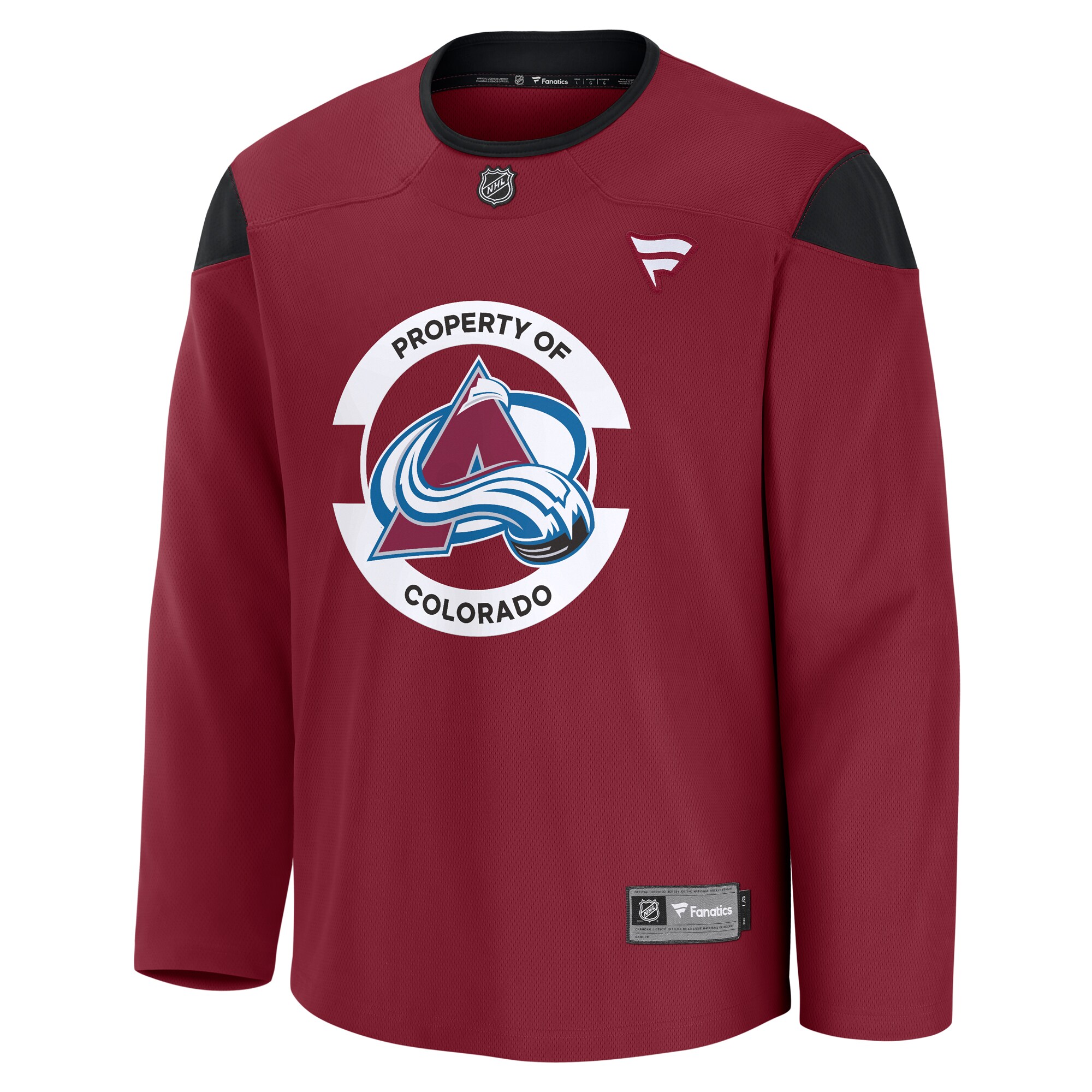 men8217s fanatics burgundy colorado avalanche team practice jersey – Vancouver Canucks Jerseys and Headwear Collection