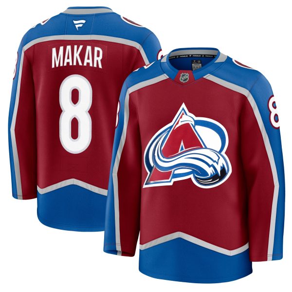 men8217s fanatics cale makar burgundy colorado avalanche home premium jersey – Vancouver Canucks Jerseys and Headwear Collection