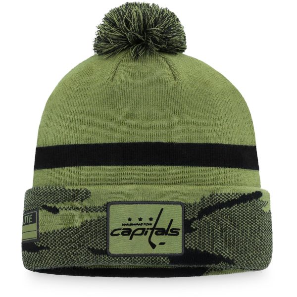 men8217s fanatics camo washington capitals military appreciation cuffed knit hat with pom – Vancouver Canucks Jerseys and Headwear Collection