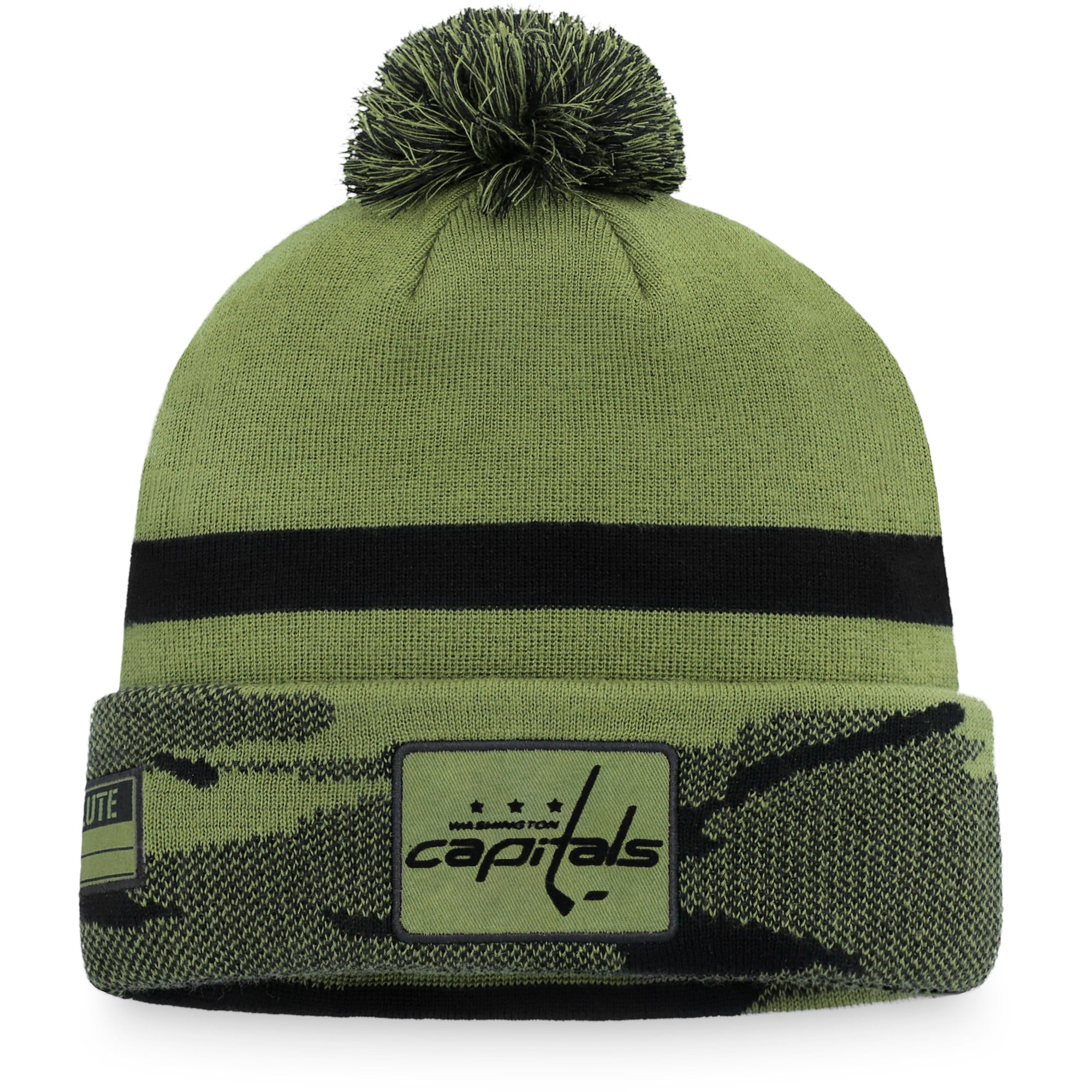 men8217s fanatics camo washington capitals military appreciation cuffed knit hat with pom – Vancouver Canucks Jerseys and Headwear Collection