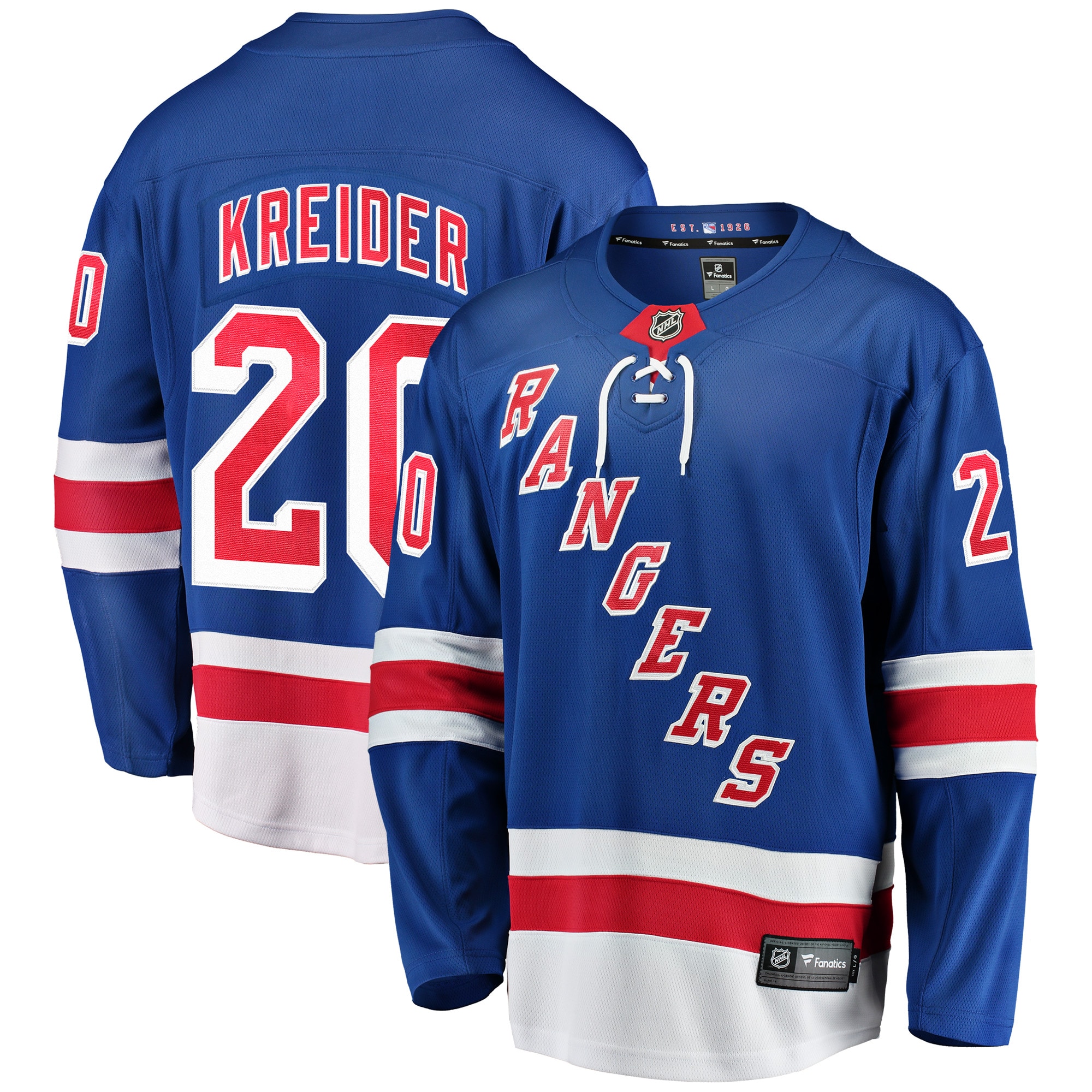 men8217s fanatics chris kreider blue new york rangers home breakaway player jersey – Vancouver Canucks Jerseys and Headwear Collection