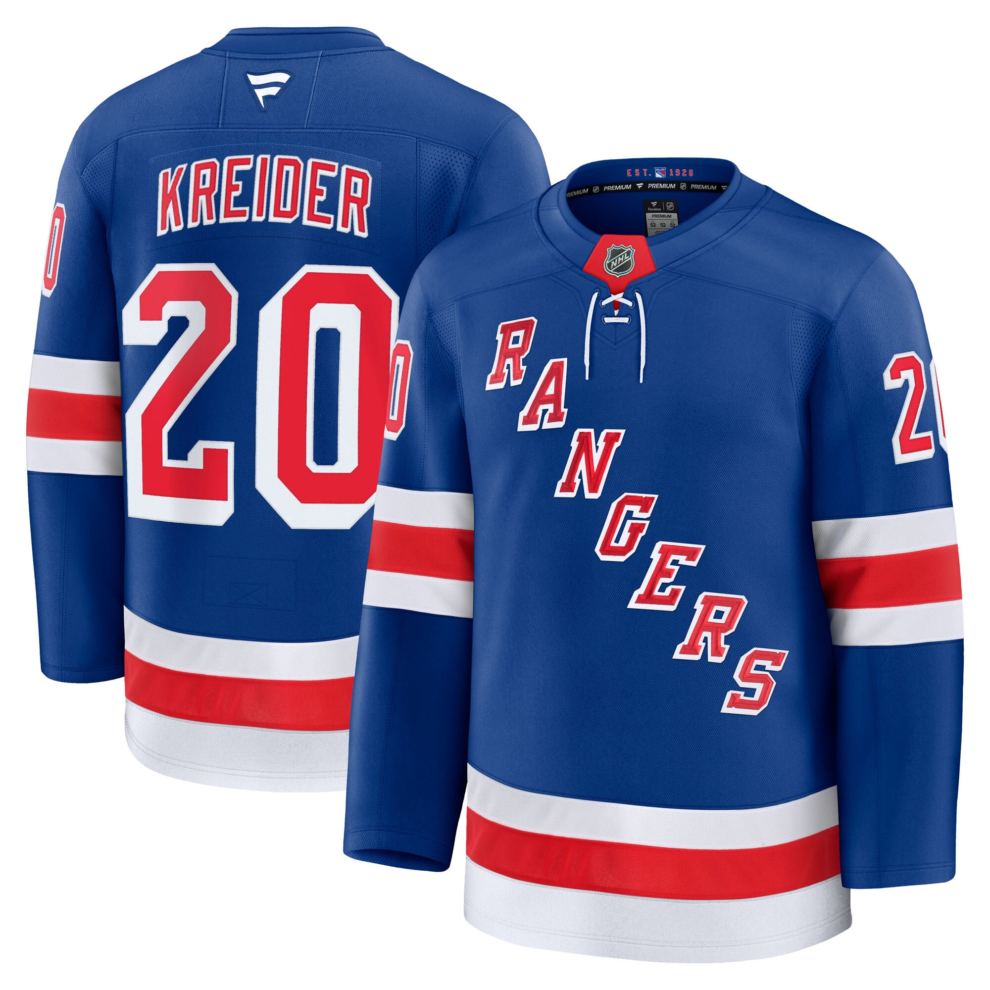 men8217s fanatics chris kreider blue new york rangers home premium jersey – Vancouver Canucks Jerseys and Headwear Collection