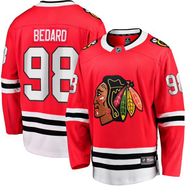 men8217s fanatics connor bedard red chicago blackhawks home breakaway player jersey – Vancouver Canucks Jerseys and Headwear Collection