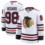men8217s fanatics connor bedard white chicago blackhawks away premium jersey – Vancouver Canucks Jerseys and Headwear Collection