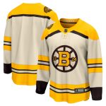 men8217s fanatics cream boston bruins 100th anniversary premier breakaway jersey – Vancouver Canucks Jerseys and Headwear Collection