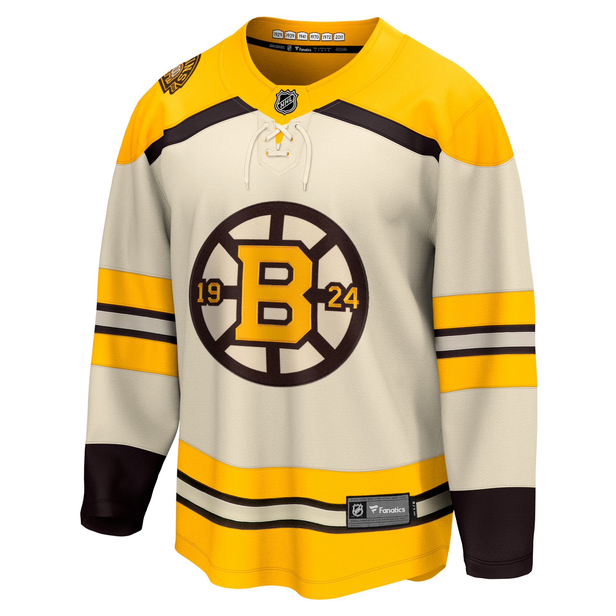 men8217s fanatics cream boston bruins 100th anniversary premier breakaway jersey – Vancouver Canucks Jerseys and Headwear Collection