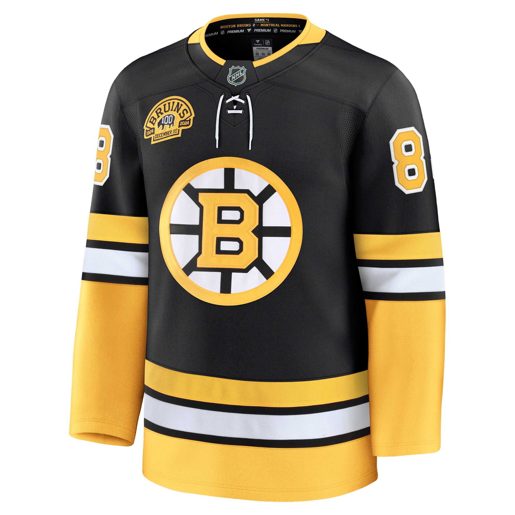 men8217s fanatics david pastrnak black boston bruins alternate 100th anniversary premium jersey – Vancouver Canucks Jerseys and Headwear Collection