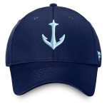 men8217s fanatics deep sea blue seattle kraken core secondary logo adjustable hat – Vancouver Canucks Jerseys and Headwear Collection