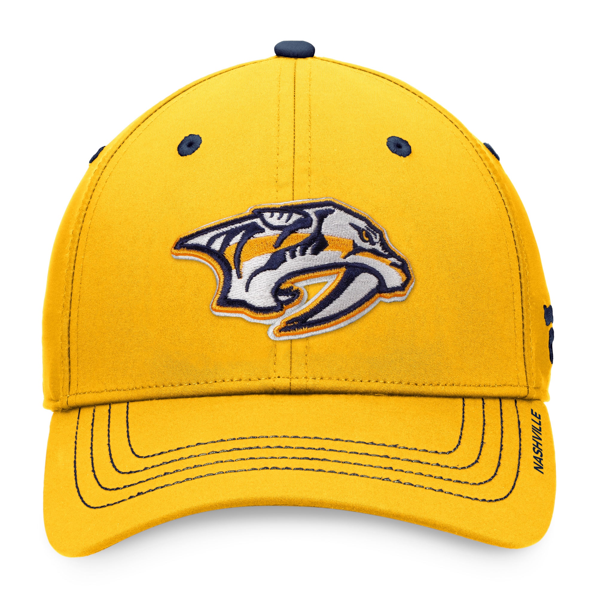 men8217s fanatics gold nashville predators authentic pro rink flex hat – Vancouver Canucks Jerseys and Headwear Collection