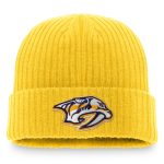 men8217s fanatics gold nashville predators core primary logo cuffed knit hat – Vancouver Canucks Jerseys and Headwear Collection