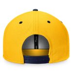 men8217s fanatics goldnavy nashville predators heritage retro two-tone snapback hat – Vancouver Canucks Jerseys and Headwear Collection