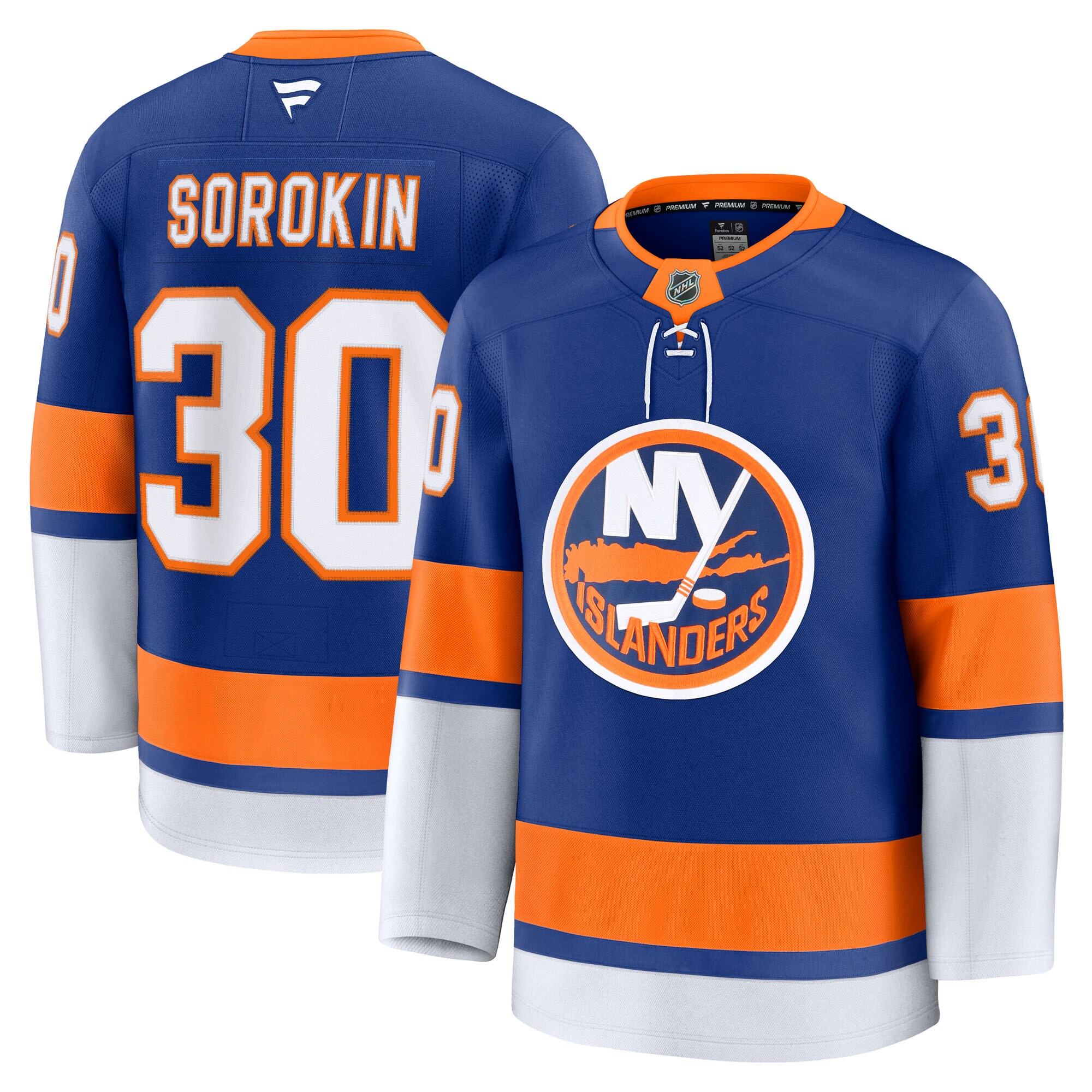 men8217s fanatics ilya sorokin royal new york islanders home premium jersey – Vancouver Canucks Jerseys and Headwear Collection