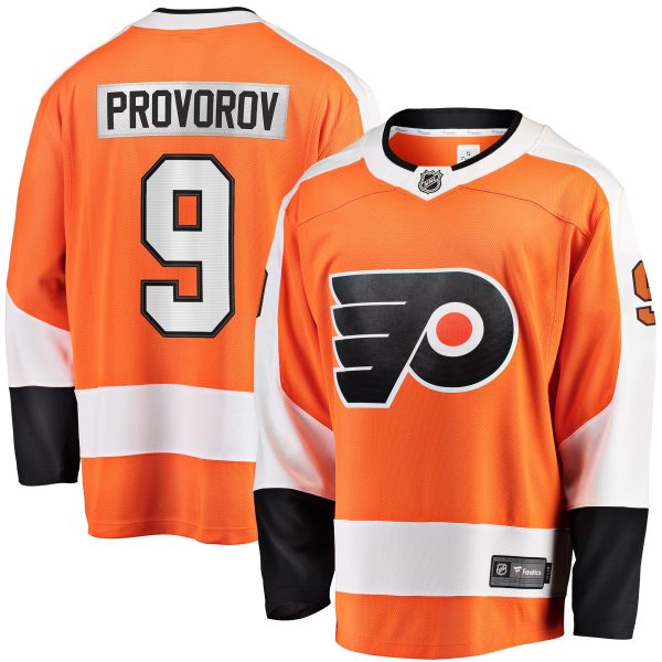 men8217s fanatics ivan provorov orange philadelphia flyers home breakaway jersey – Vancouver Canucks Jerseys and Headwear Collection