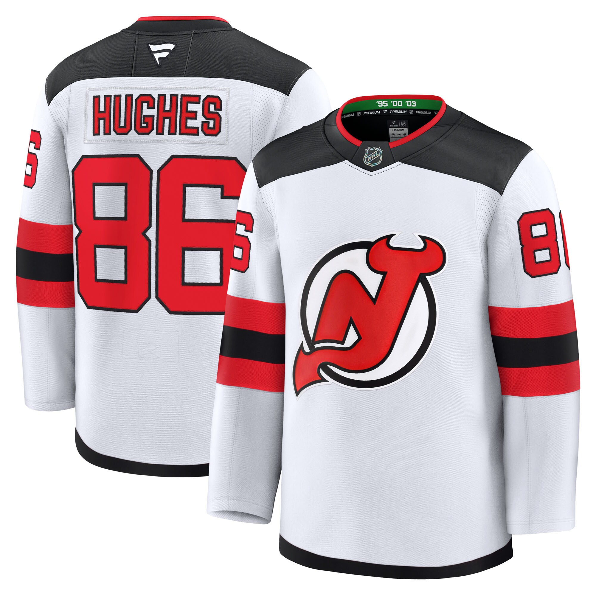 men8217s fanatics jack hughes white new jersey devils away premium jersey – Vancouver Canucks Jerseys and Headwear Collection