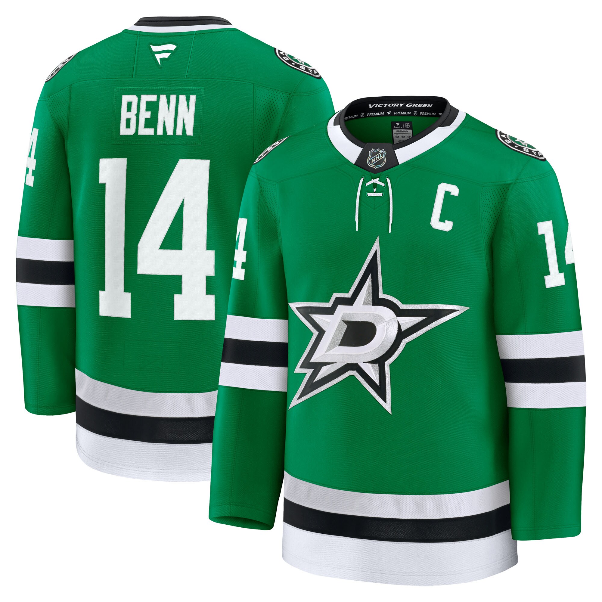 men8217s fanatics jamie benn kelly green dallas stars home premium jersey – Vancouver Canucks Jerseys and Headwear Collection
