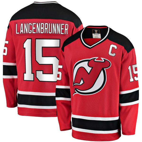 men8217s fanatics jamie langenbrunner red new jersey devils premier breakaway retired player jersey – Vancouver Canucks Jerseys and Headwear Collection