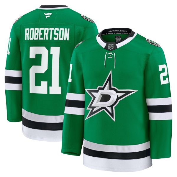 men8217s fanatics jason robertson kelly green dallas stars home premium jersey – Vancouver Canucks Jerseys and Headwear Collection