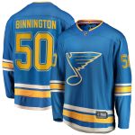 men8217s fanatics jordan binnington blue st. louis blues 201819 alternate premier breakaway player jersey – Vancouver Canucks Jerseys and Headwear Collection