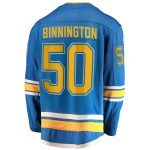men8217s fanatics jordan binnington blue st. louis blues 201819 alternate premier breakaway player jersey – Vancouver Canucks Jerseys and Headwear Collection
