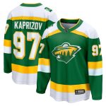 men8217s fanatics kirill kaprizov green minnesota wild alternate premier breakaway player jersey – Vancouver Canucks Jerseys and Headwear Collection