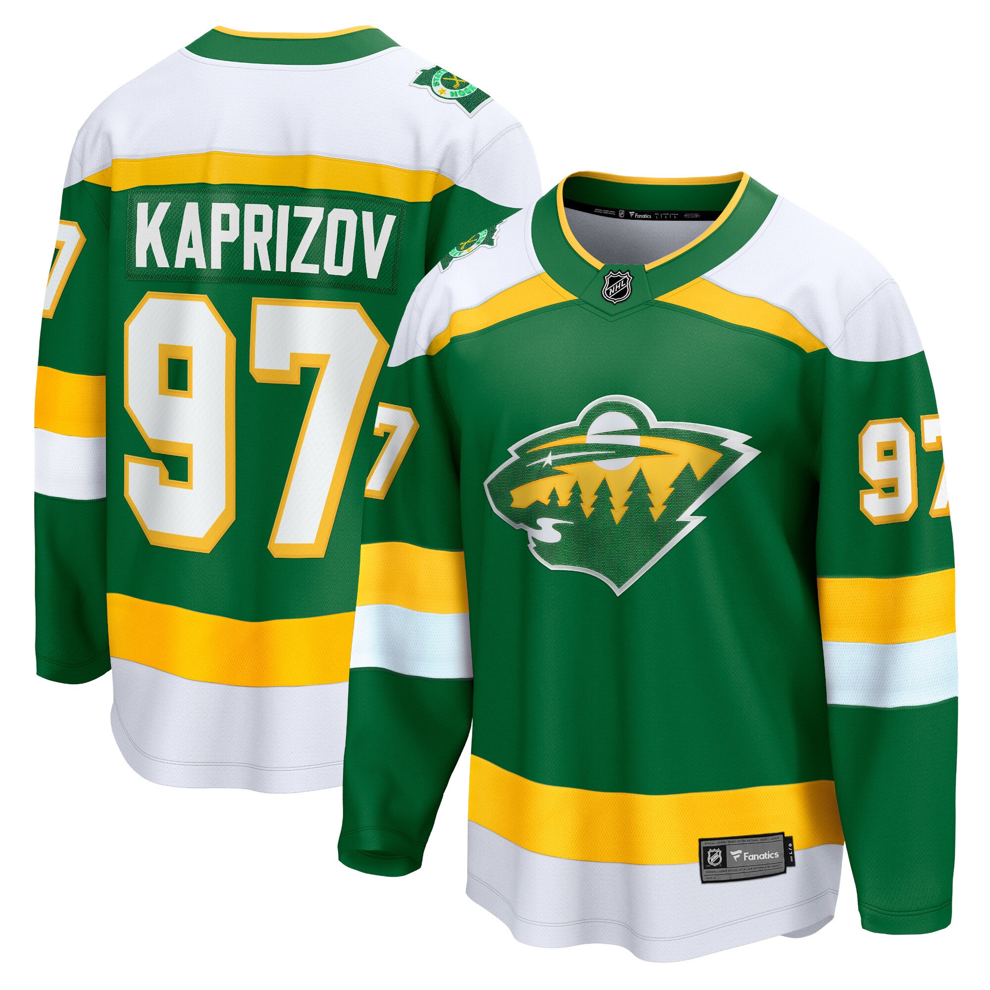men8217s fanatics kirill kaprizov green minnesota wild alternate premier breakaway player jersey – Vancouver Canucks Jerseys and Headwear Collection