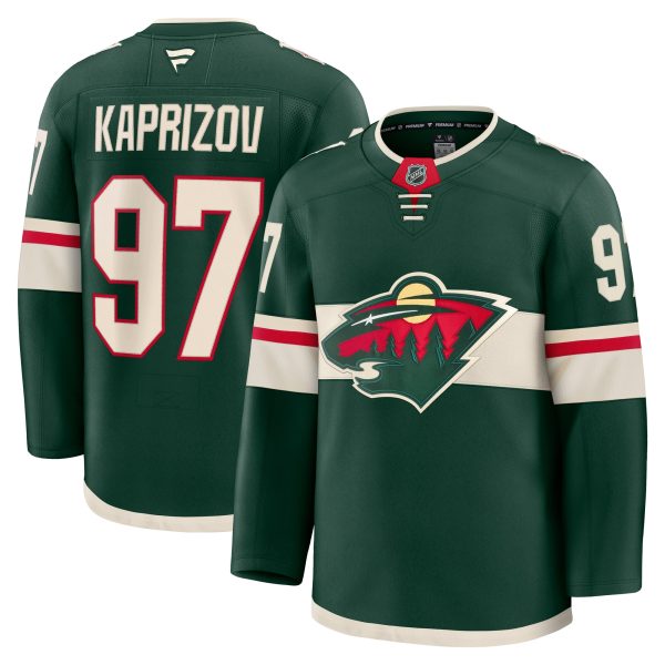 men8217s fanatics kirill kaprizov green minnesota wild home premium jersey – Vancouver Canucks Jerseys and Headwear Collection