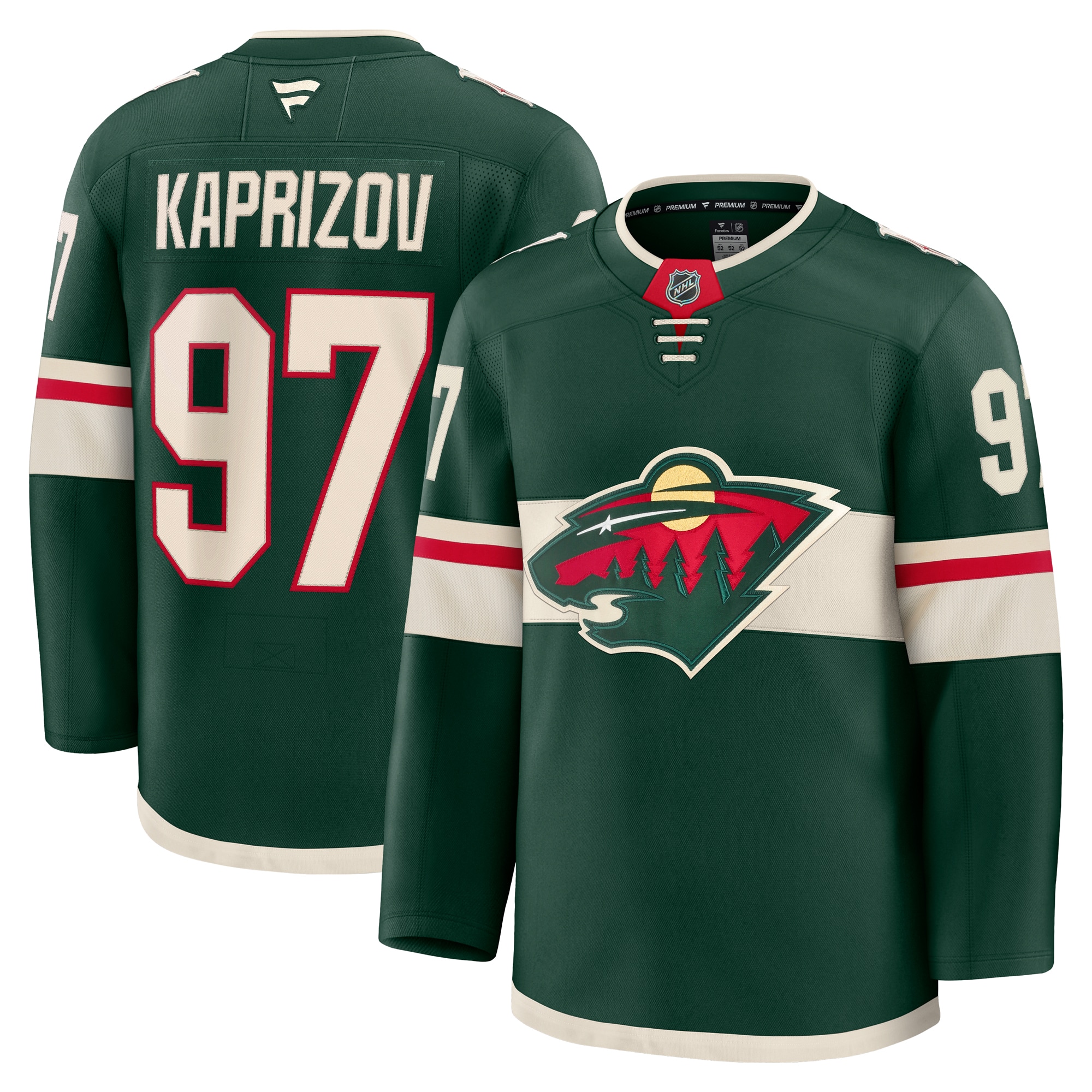 men8217s fanatics kirill kaprizov green minnesota wild home premium jersey – Vancouver Canucks Jerseys and Headwear Collection