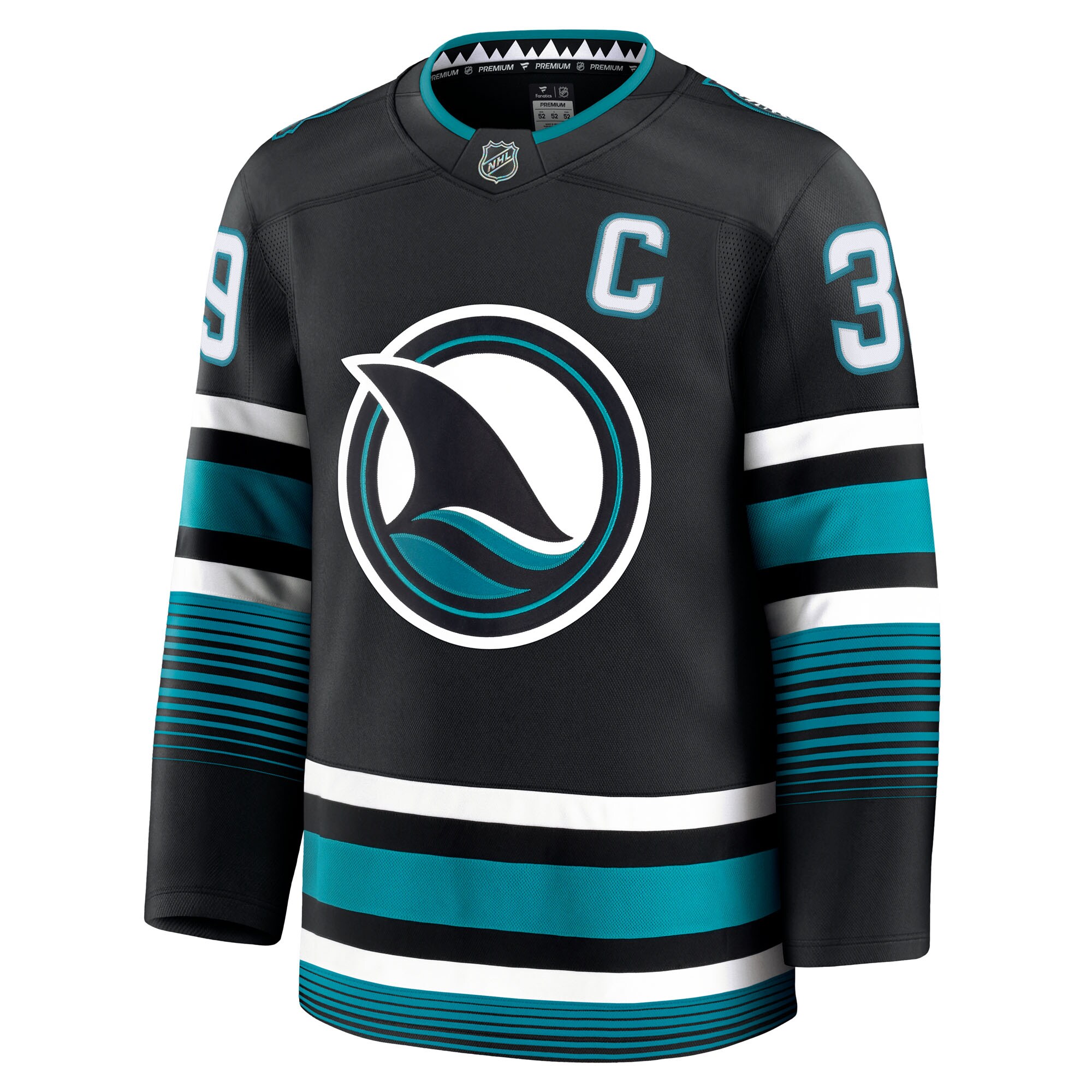 men8217s fanatics logan couture black san jose sharks alternate premium jersey – Vancouver Canucks Jerseys and Headwear Collection