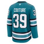 men8217s fanatics logan couture teal san jose sharks home premium jersey – Vancouver Canucks Jerseys and Headwear Collection