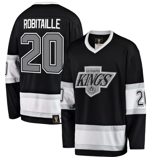 men8217s fanatics luc robitaille black los angeles kings premier breakaway retired player jersey – Vancouver Canucks Jerseys and Headwear Collection