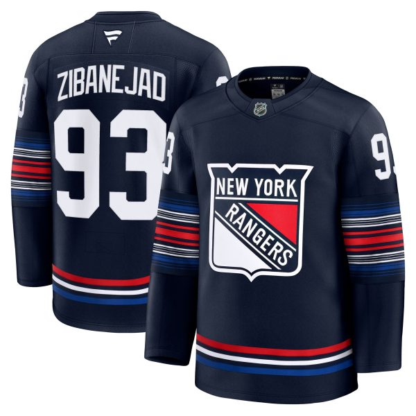 men8217s fanatics mika zibanejad navy new york rangers alternate premium jersey – Vancouver Canucks Jerseys and Headwear Collection