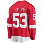 men8217s fanatics moritz seider red detroit red wings home breakaway player jersey – Vancouver Canucks Jerseys and Headwear Collection