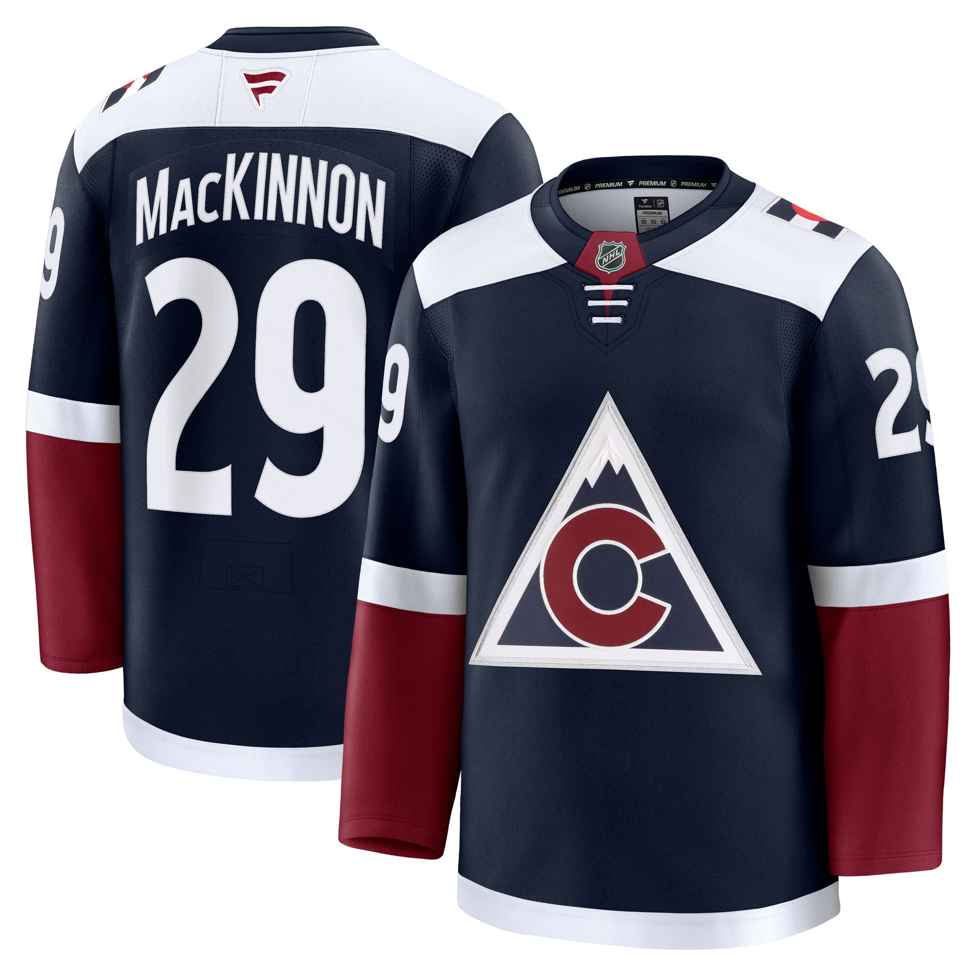 men8217s fanatics nathan mackinnon navy colorado avalanche alternate premium jersey – Vancouver Canucks Jerseys and Headwear Collection