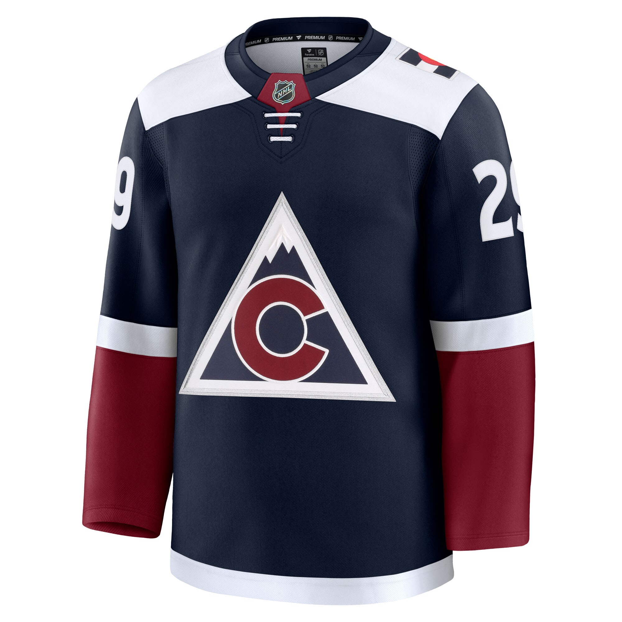 men8217s fanatics nathan mackinnon navy colorado avalanche alternate premium jersey – Vancouver Canucks Jerseys and Headwear Collection