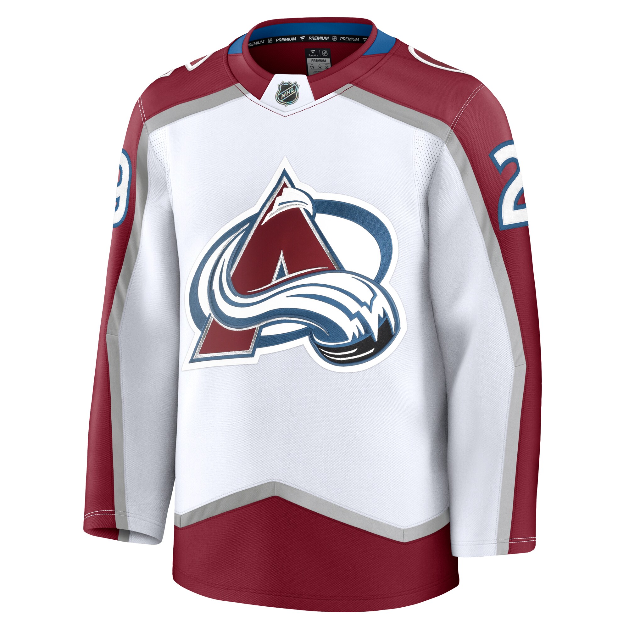 men8217s fanatics nathan mackinnon white colorado avalanche away premium jersey – Vancouver Canucks Jerseys and Headwear Collection