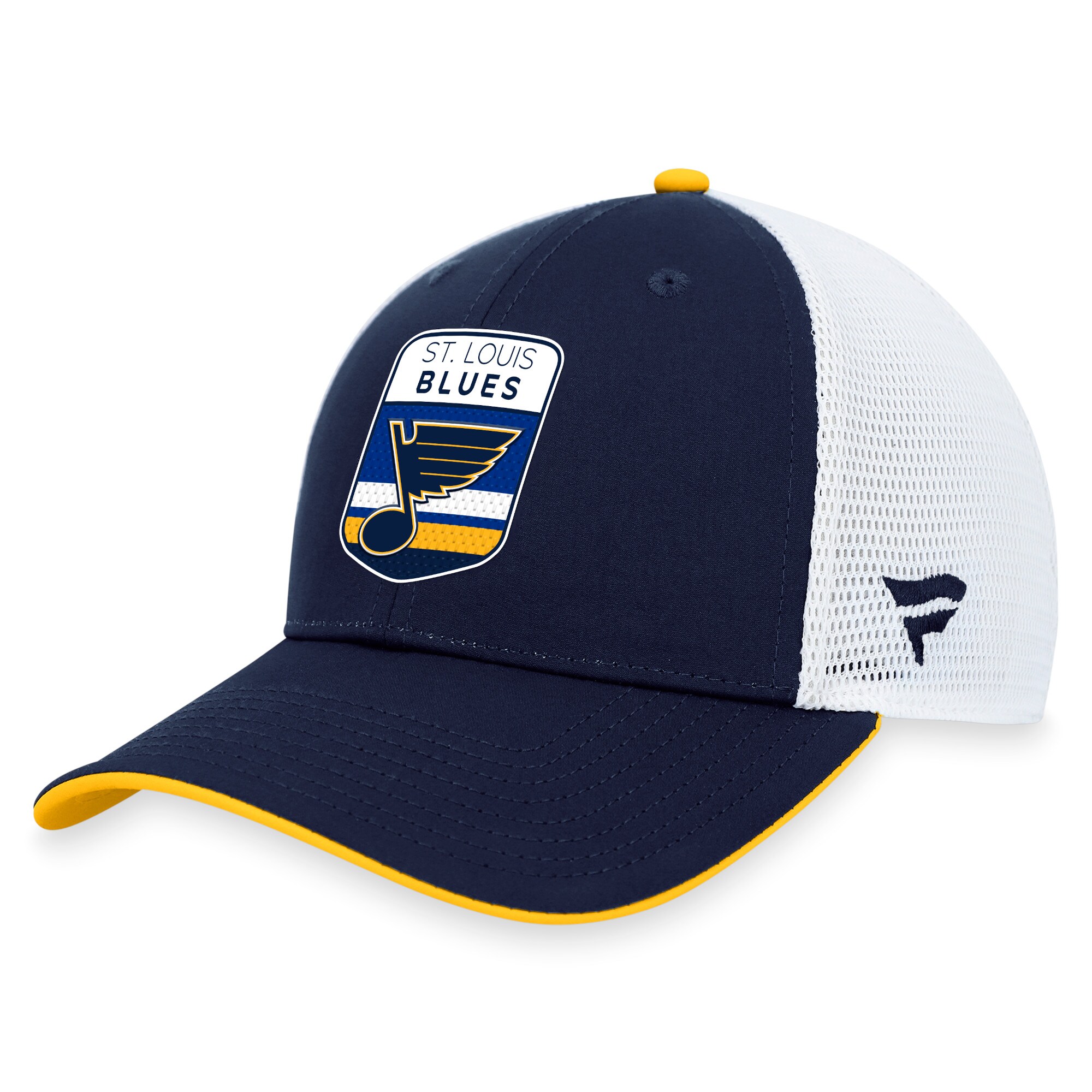 men8217s fanatics navy st. louis blues 2023 nhl draft on stage trucker adjustable hat – Vancouver Canucks Jerseys and Headwear Collection
