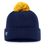 men8217s fanatics navy st. louis blues team cuffed knit hat with pom – Vancouver Canucks Jerseys and Headwear Collection