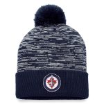 men8217s fanatics navy winnipeg jets defender cuffed knit hat with pom – Vancouver Canucks Jerseys and Headwear Collection