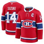 men8217s fanatics nick suzuki red montreal canadiens home premium jersey – Vancouver Canucks Jerseys and Headwear Collection