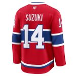 men8217s fanatics nick suzuki red montreal canadiens home premium jersey – Vancouver Canucks Jerseys and Headwear Collection