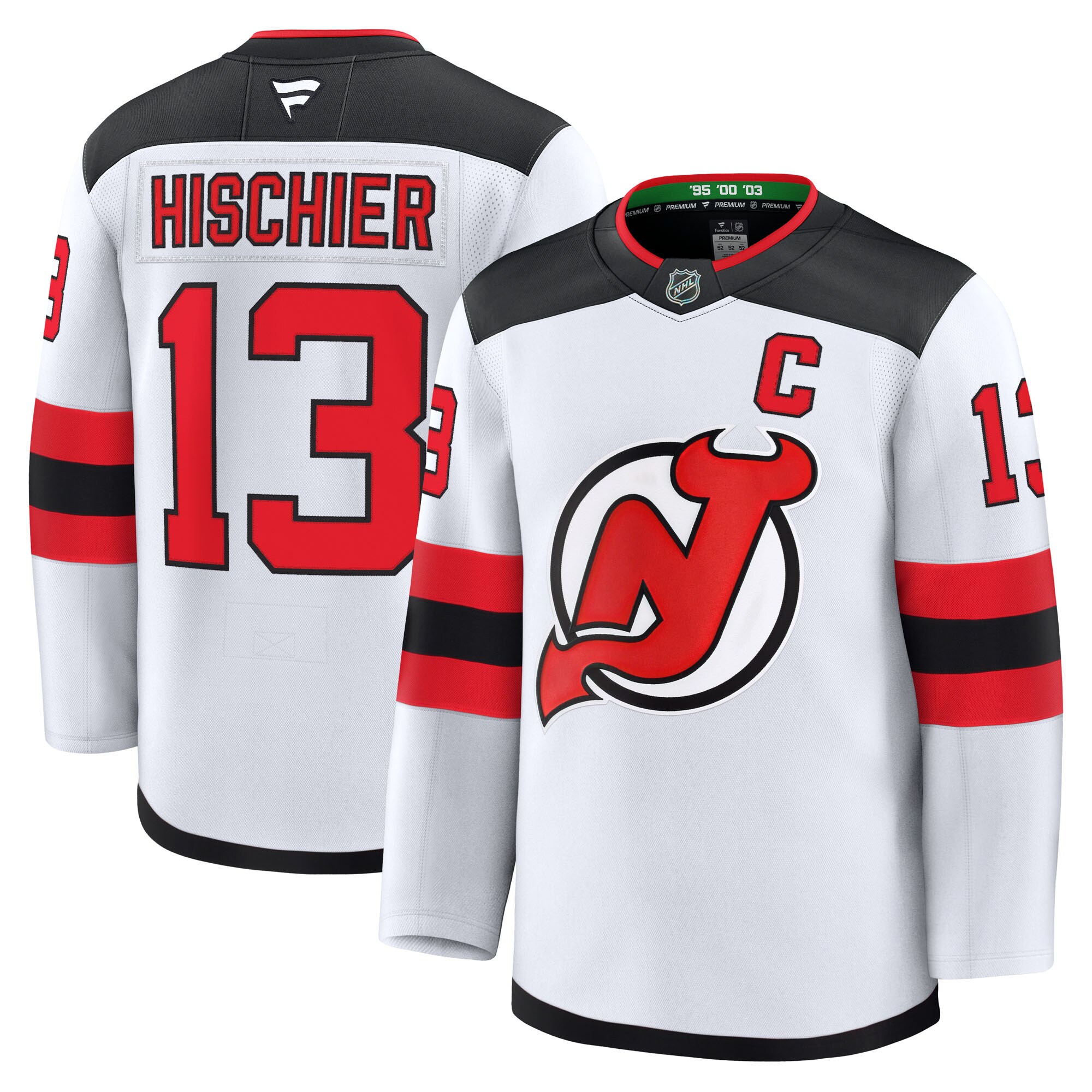 men8217s fanatics nico hischier white new jersey devils away premium jersey – Vancouver Canucks Jerseys and Headwear Collection