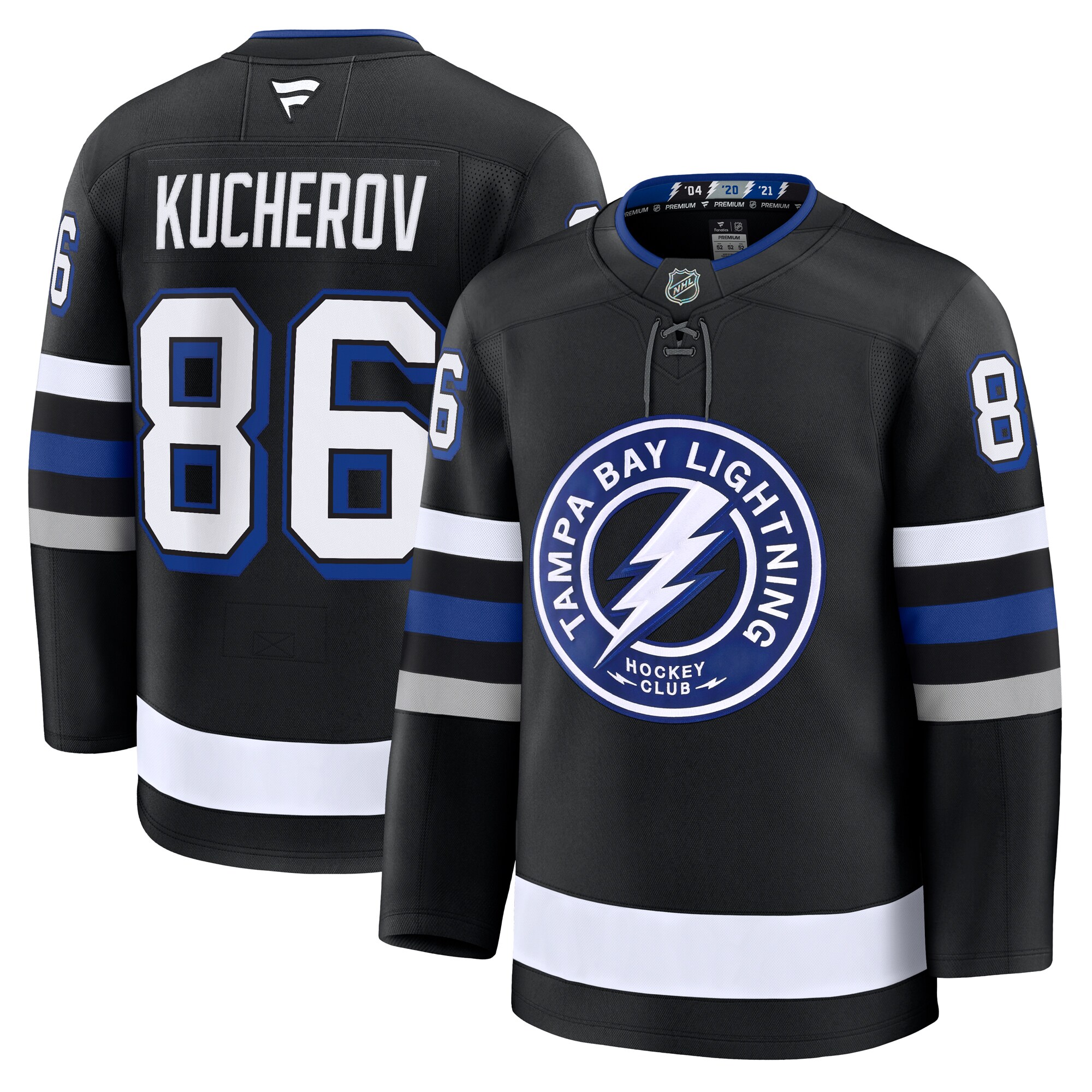 men8217s fanatics nikita kucherov black tampa bay lightning alternate premium jersey – Vancouver Canucks Jerseys and Headwear Collection